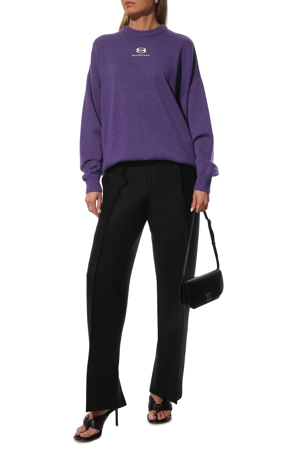 Кашемировый пуловер BALENCIAGA, арт. 681968/T4123, фото 2