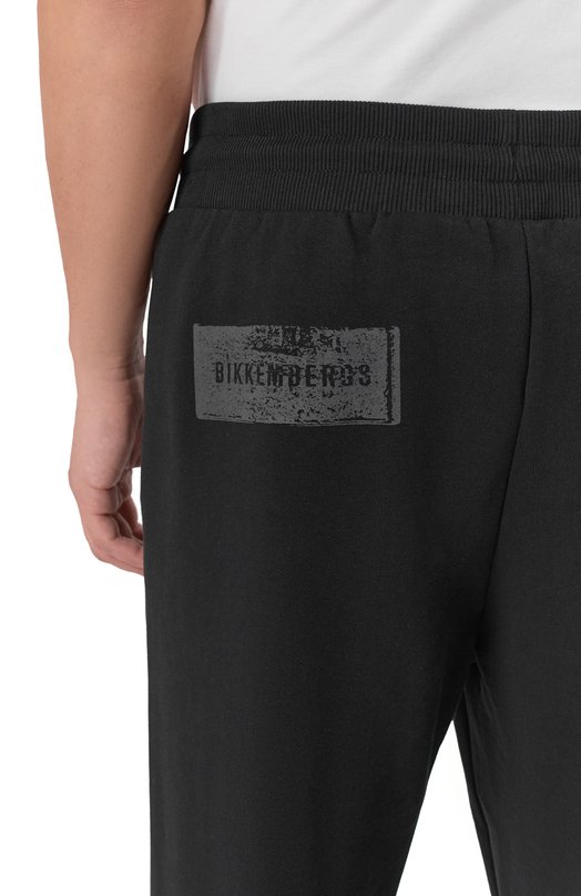 Хлопковый спортивный костюм Dirk Bikkembergs BMF1341 Чёрный  BMF1341 Фото 7