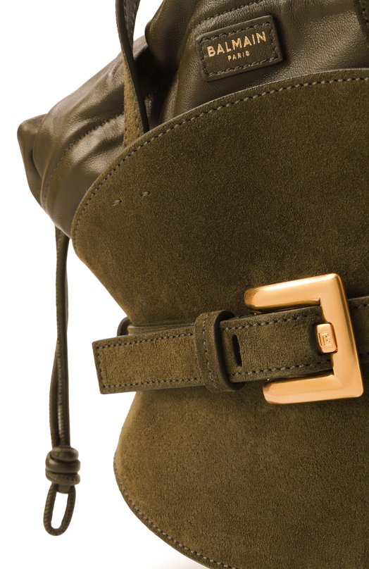Сумка Shuffle mini Balmain GN0DP017/LSDD Зелёный  GN0DP017/LSDD Фото 6
