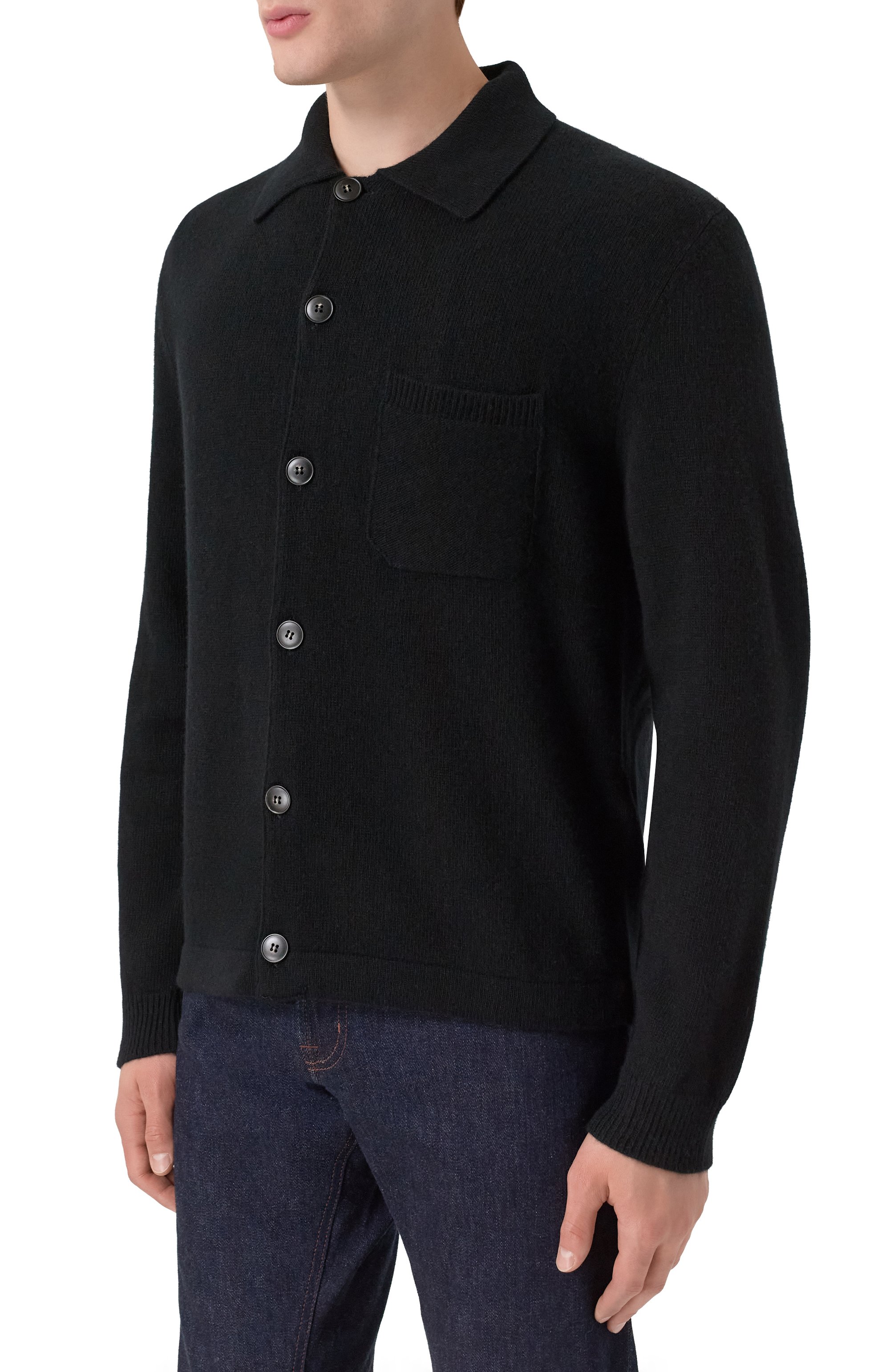 Кардиган из шерсти и кашемира CANALI, арт. C1142/MK02164, фото 3