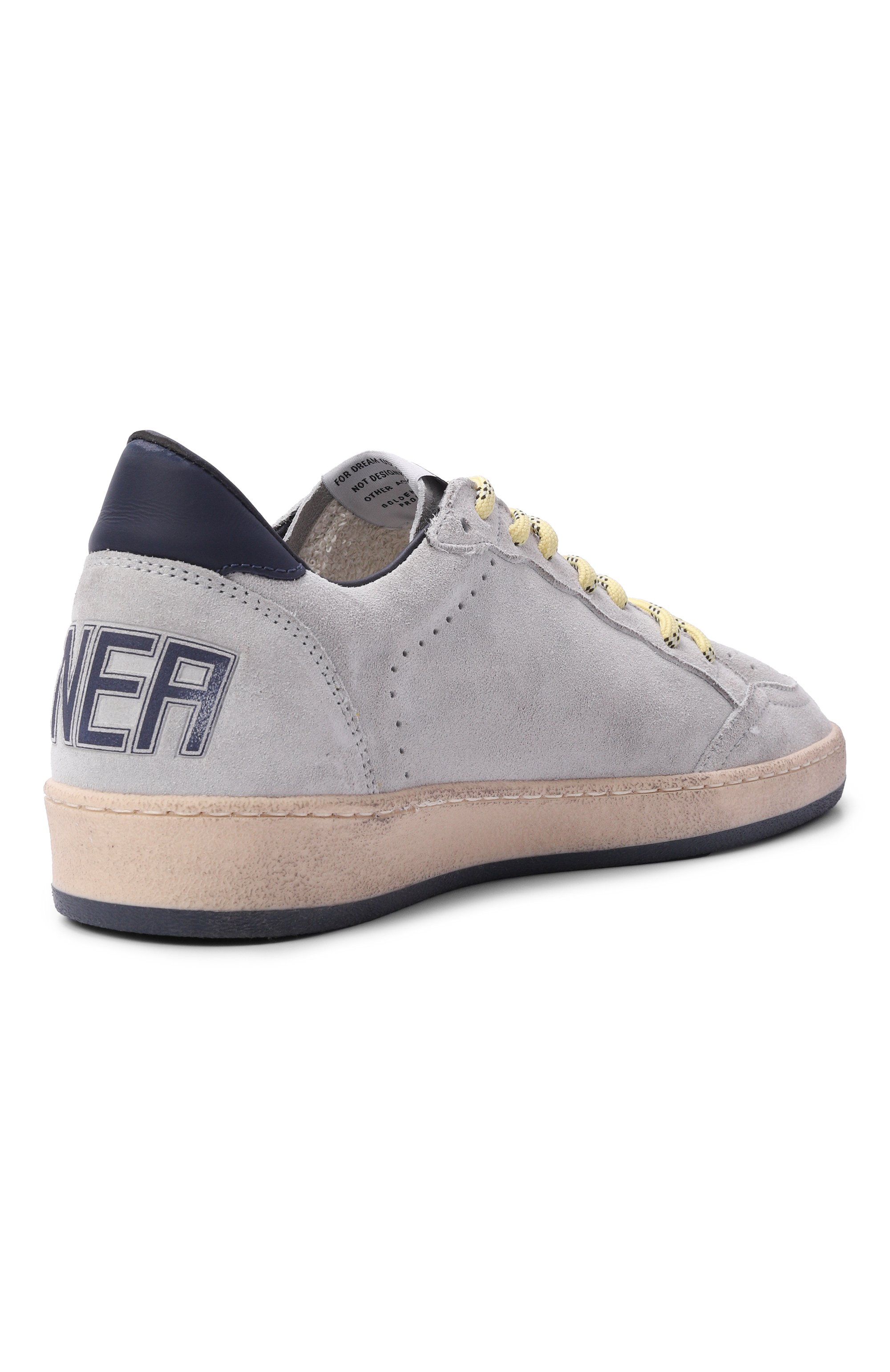 Замшевые кеды ballstar GOLDEN GOOSE DELUXE BRAND, арт. GMF00117.F008727, фото 4
