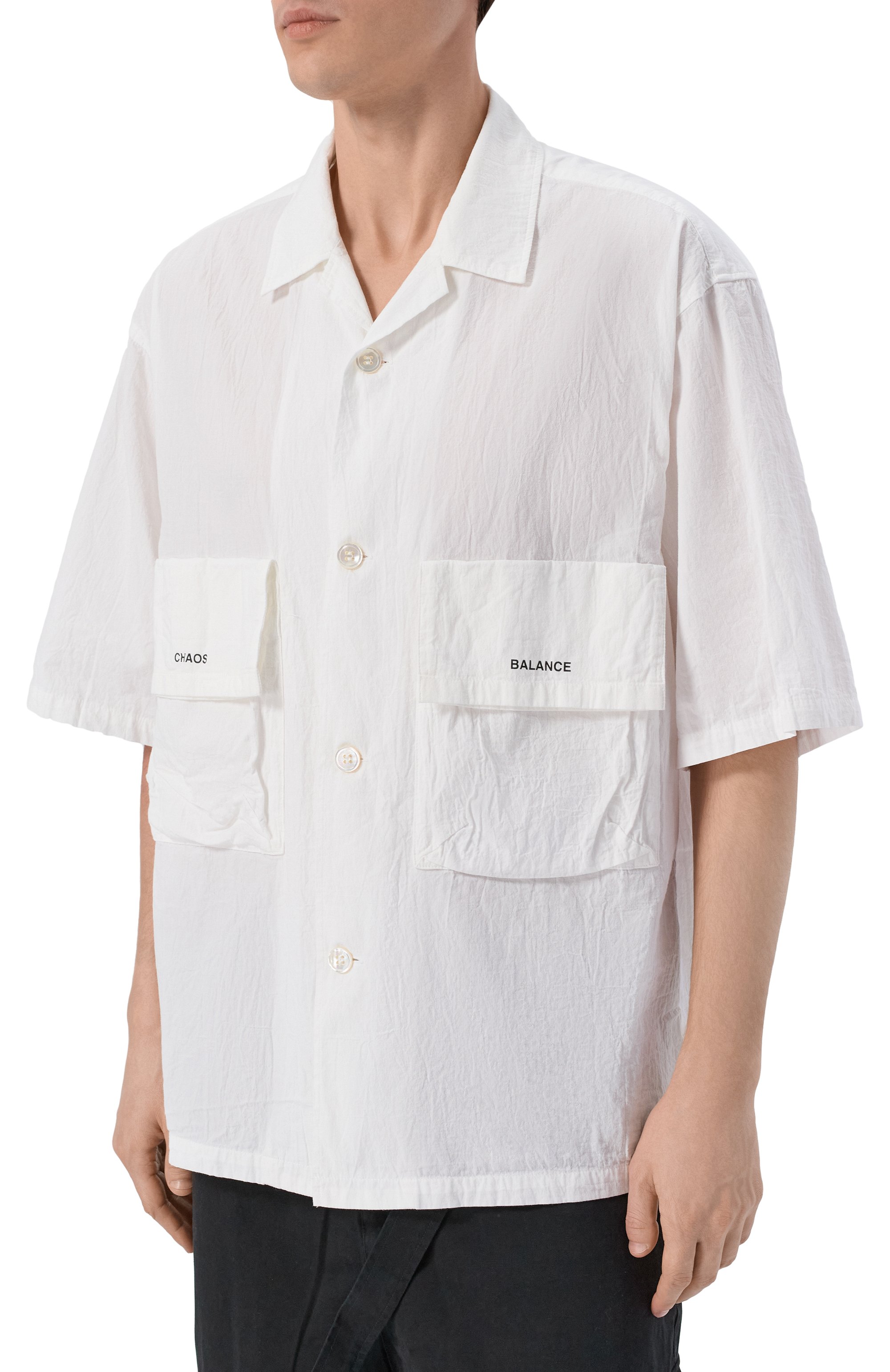 Льняная рубашка UNDERCOVER, арт. UP1F4411-2, фото 3