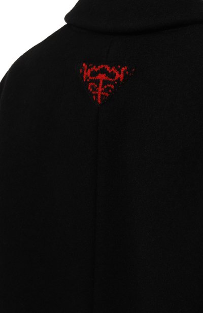 Пальто из шерсти и кашемира PRADA, арт. P682O-1ZY1-F0002-212, фото 5