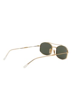 Женские солнцезащитные очки RAY-BAN зеленого цвета, арт. 3719-001/31 | Фото 5 (Региональные ограничения белый список (Axapta Mercury): Не проставлено; Нос: Не проставлено; Кросс-КТ: С/з-унисекс; Тип очков: С/з; Материал: Металл; Очки форма: Прямоугольные; Оптика Гендер: оптика-унисекс)