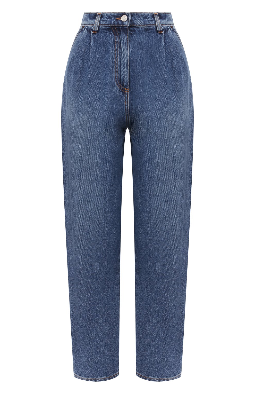 Джинсы MSGM синего цвета по цене 25600 руб., арт. 2943MDP49L 207641, фото 1 Джинсы MSGM, арт. 2943MDP49L 207641, фото 1