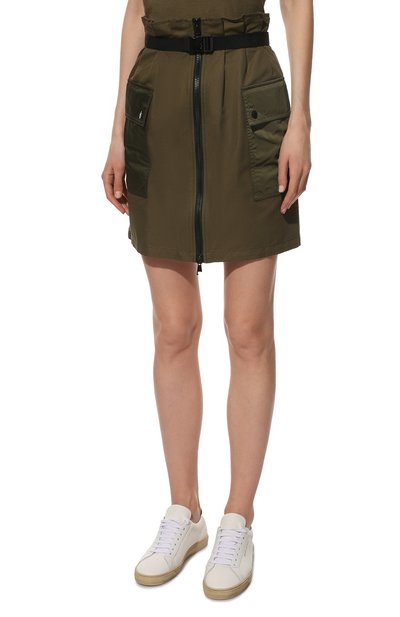 Юбка из хлопка и льна MONCLER, арт. H1-093-2D000-08-5962Q, фото 3