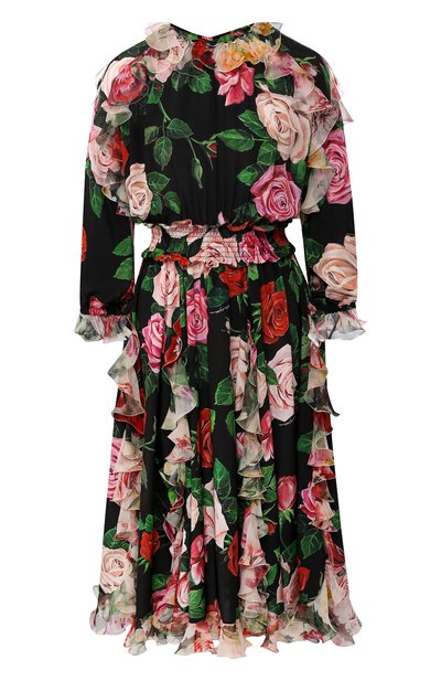 Женское шелковое платье DOLCE & GABBANA, арт. F6C3WT/HS103