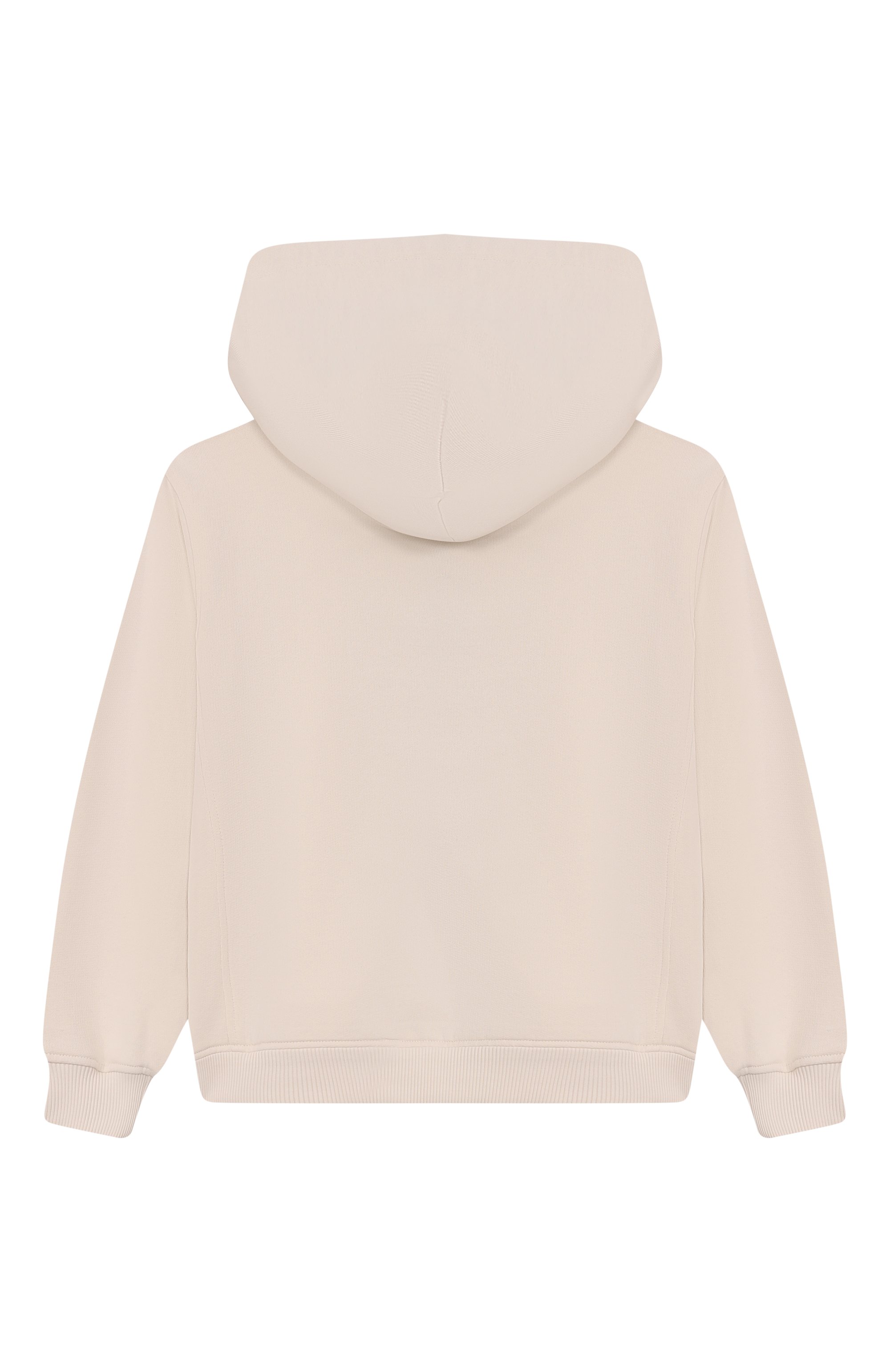 Хлопковое худи DOLCE & GABBANA кремового цвета по цене 49350 руб., арт. L4JWLV/G705B/8-14, фото 2 Хлопковое худи DOLCE & GABBANA, арт. L4JWLV/G705B/8-14, фото 2