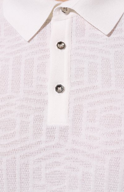 Поло из шелка и хлопка STEFANO RICCI, арт. K818062P13/F23289, фото 5