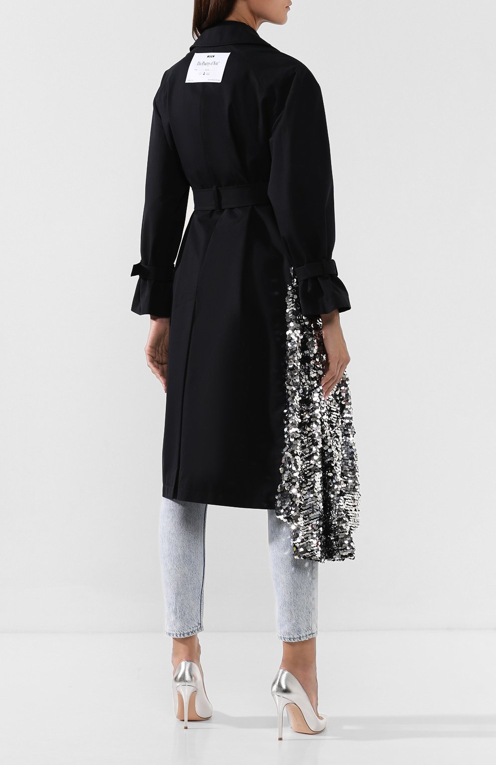 Хлопковый тренч MSGM, арт. 2741MDC19X 195613, фото 4