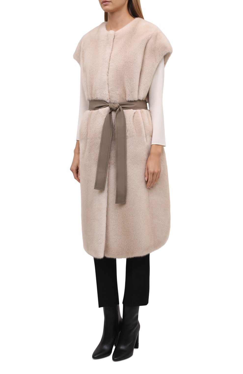 Жилет из меха норки VICTORIA KUSENKOVA, арт. 829600012583, фото 3