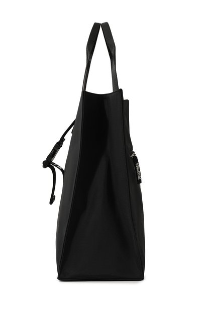 Текстильная сумка-шопер DSQUARED2 черного цвета по цене 59450 руб., арт. SPM0074/16806816, фото 4 Текстильная сумка-шопер DSQUARED2, арт. SPM0074/16806816, фото 4