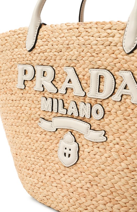 Сумка-тоут Prada 1BG470/2CXQ Бежевый  1BG470/2CXQ Фото 3