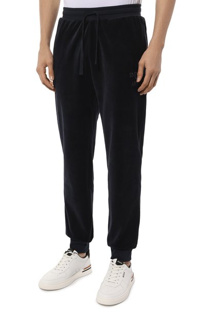 Хлопковые джоггеры EMPORIO ARMANI, арт. 111690/3F589, фото 3