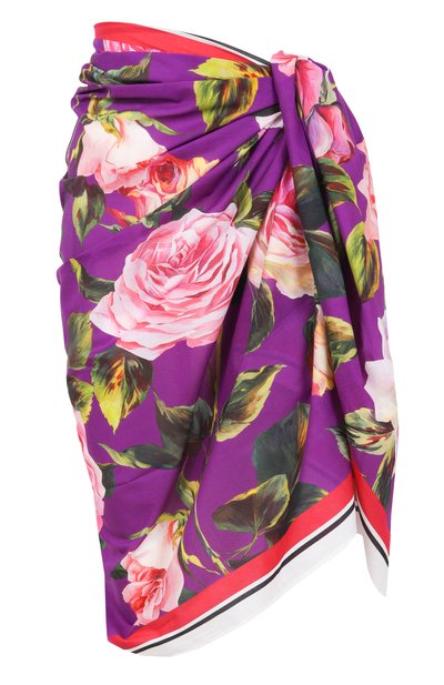 Женское хлопковое парео DOLCE & GABBANA, арт. 04A01J/0N040