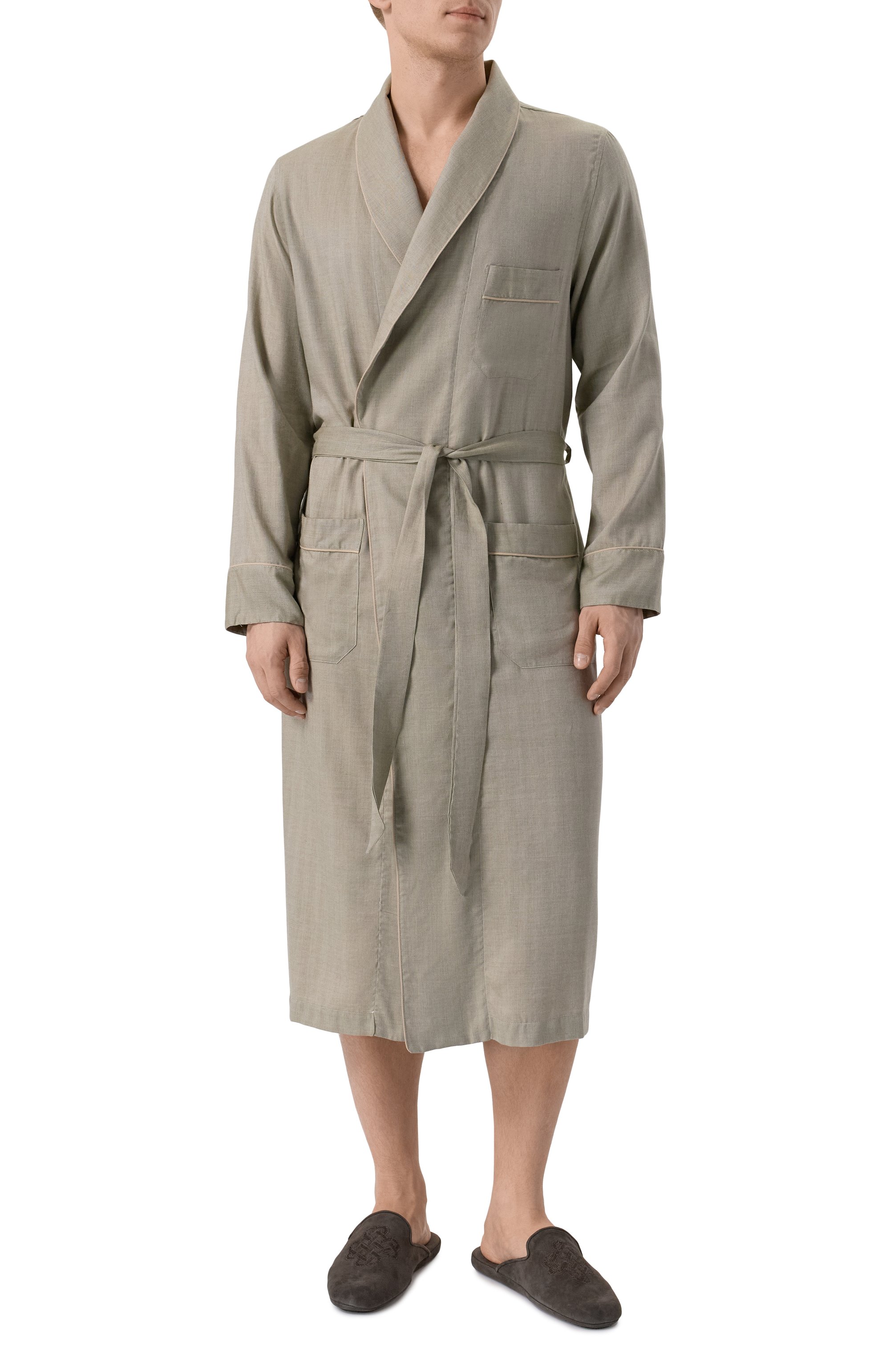 Хлопковый халат ROBERTO RICETTI, арт. VESTAGLIA R0BE LUNGA/0R035315, фото 2