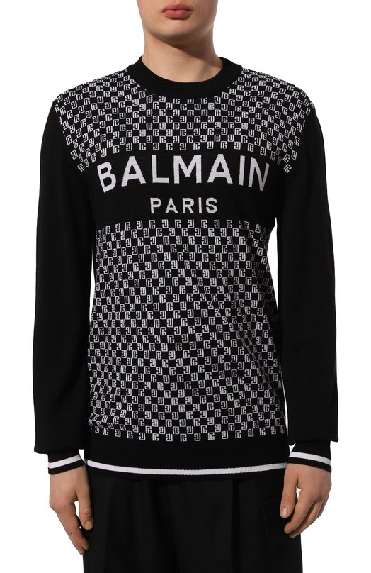 фото Шерстяной джемпер balmain