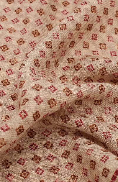 Шерстяной платок BRUNELLO CUCINELLI бежевого цвета по цене 22400 руб., арт. ML8410091, фото 2 Шерстяной платок BRUNELLO CUCINELLI, арт. ML8410091, фото 2