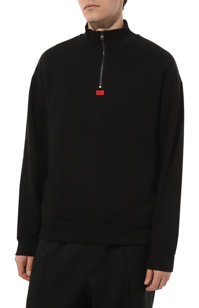 Хлопковый свитшот HUGO, арт. 50470121, фото 3