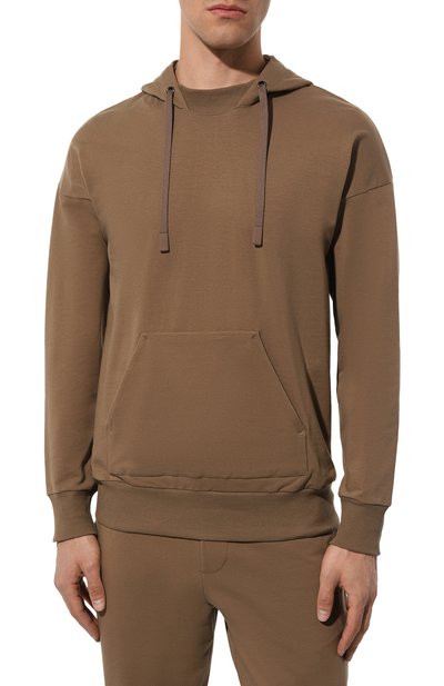 Хлопковое худи HANRO, арт. 075962, фото 3