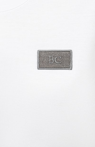 Хлопковая футболка BRUNELLO CUCINELLI, арт. M0A45DG830, фото 5