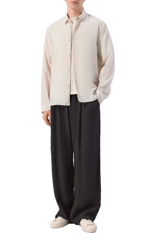 Льняные брюки Never Enough 2B6M218-148/MPA079 W142 Чёрный  2B6M218-148/MPA079 W142 Фото 2