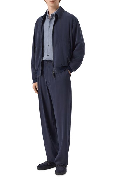 Мужская льняная рубашка GIORGIO ARMANI, арт. GM004109/TE11335