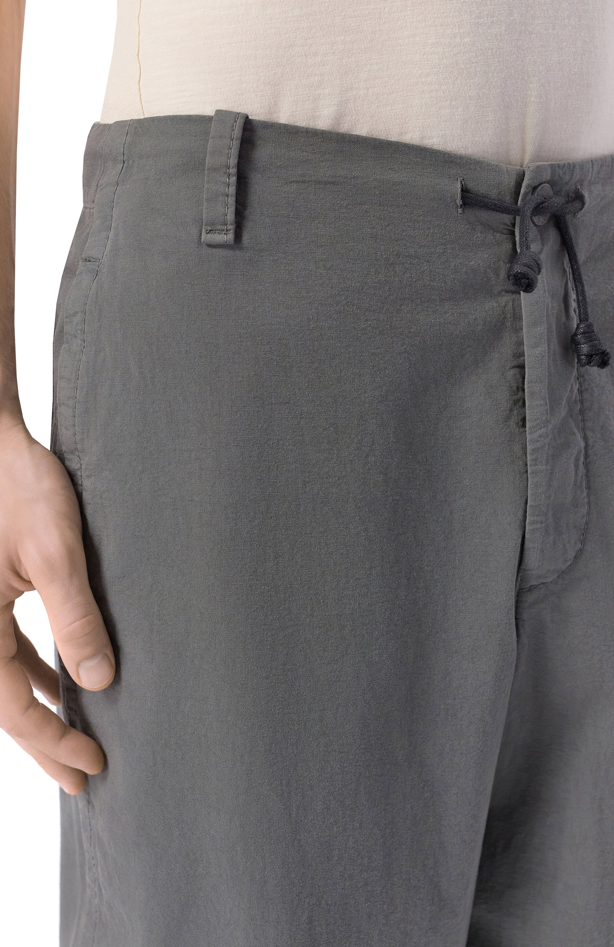 Брюки из хлопка и льна TRANSIT, арт. CFUTRCE140, фото 5