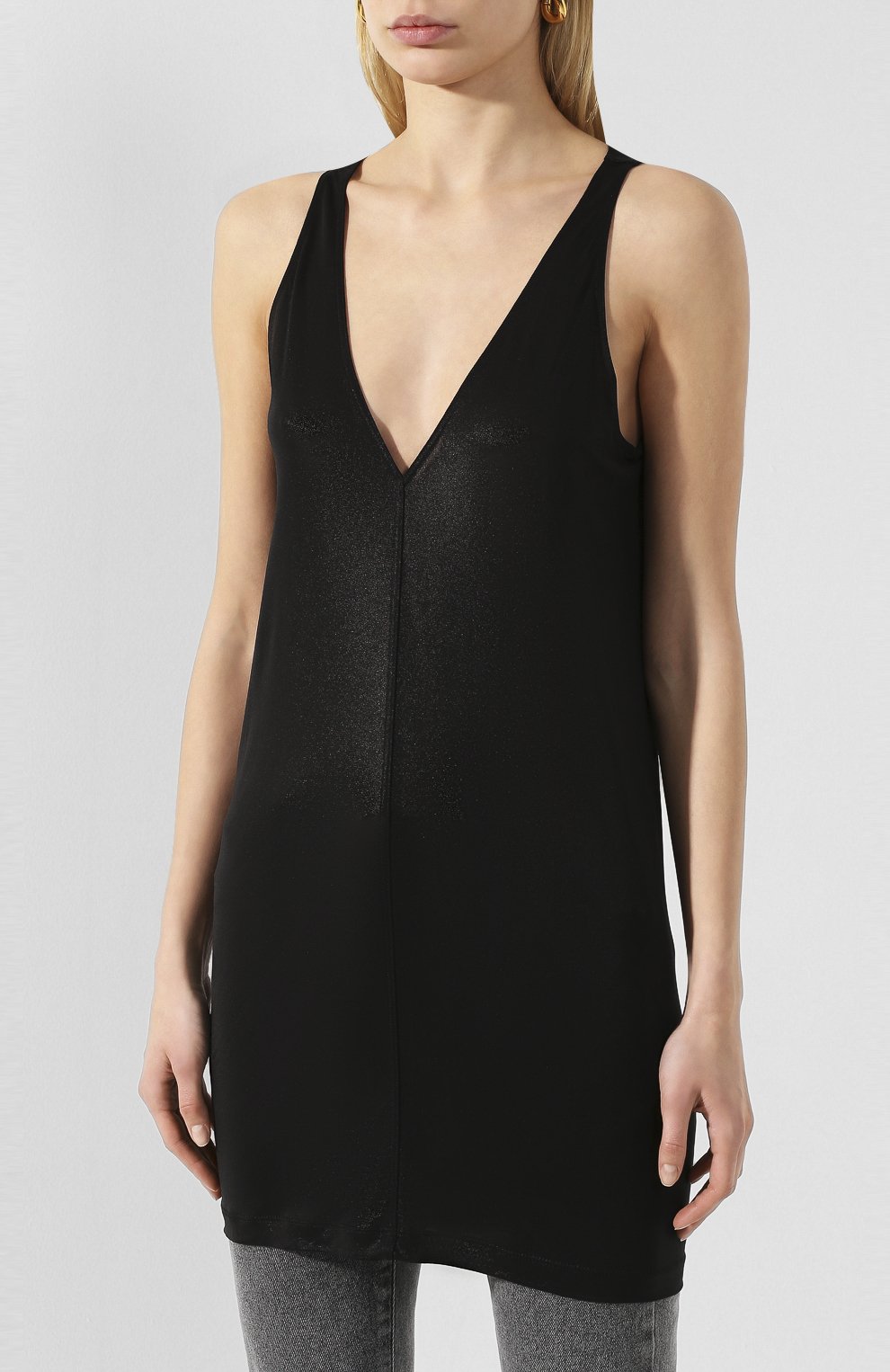 Топ из вискозы RICK OWENS, арт. R020S1595/JJ, фото 3