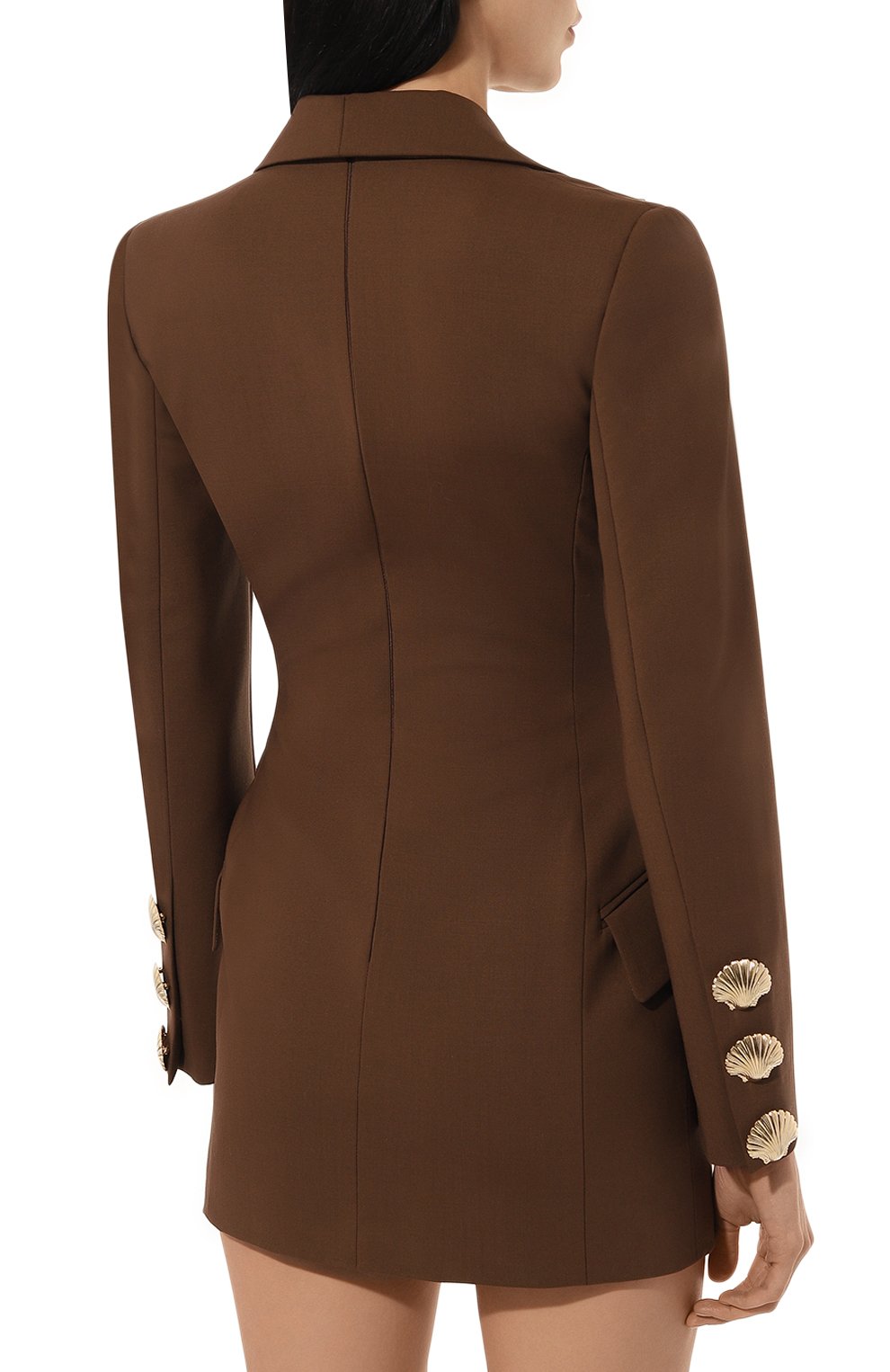 Шерстяное платье GIUSEPPE DI MORABITO, арт. 03FWDR151X 03229, фото 4