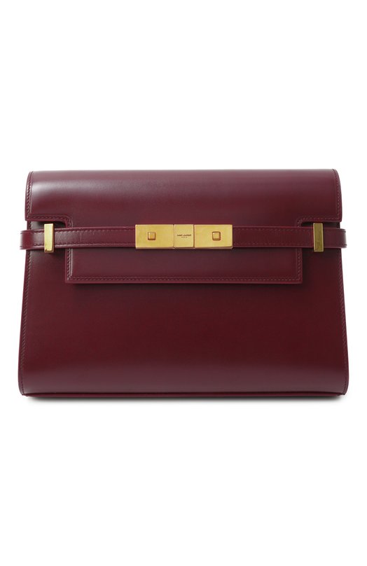 Сумка Manhattan small Saint Laurent 675626/0SX0W Бордовый 675626/0SX0W