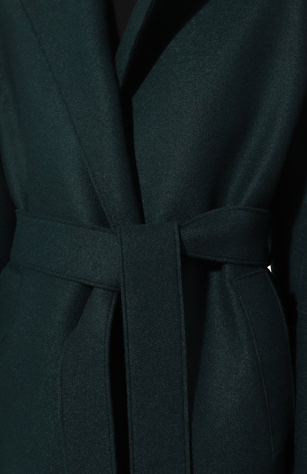 Шерстяное пальто HARRIS WHARF LONDON зеленого цвета по цене 104500 руб., арт. A1530MLK, фото 5 Шерстяное пальто HARRIS WHARF LONDON, арт. A1530MLK, фото 5