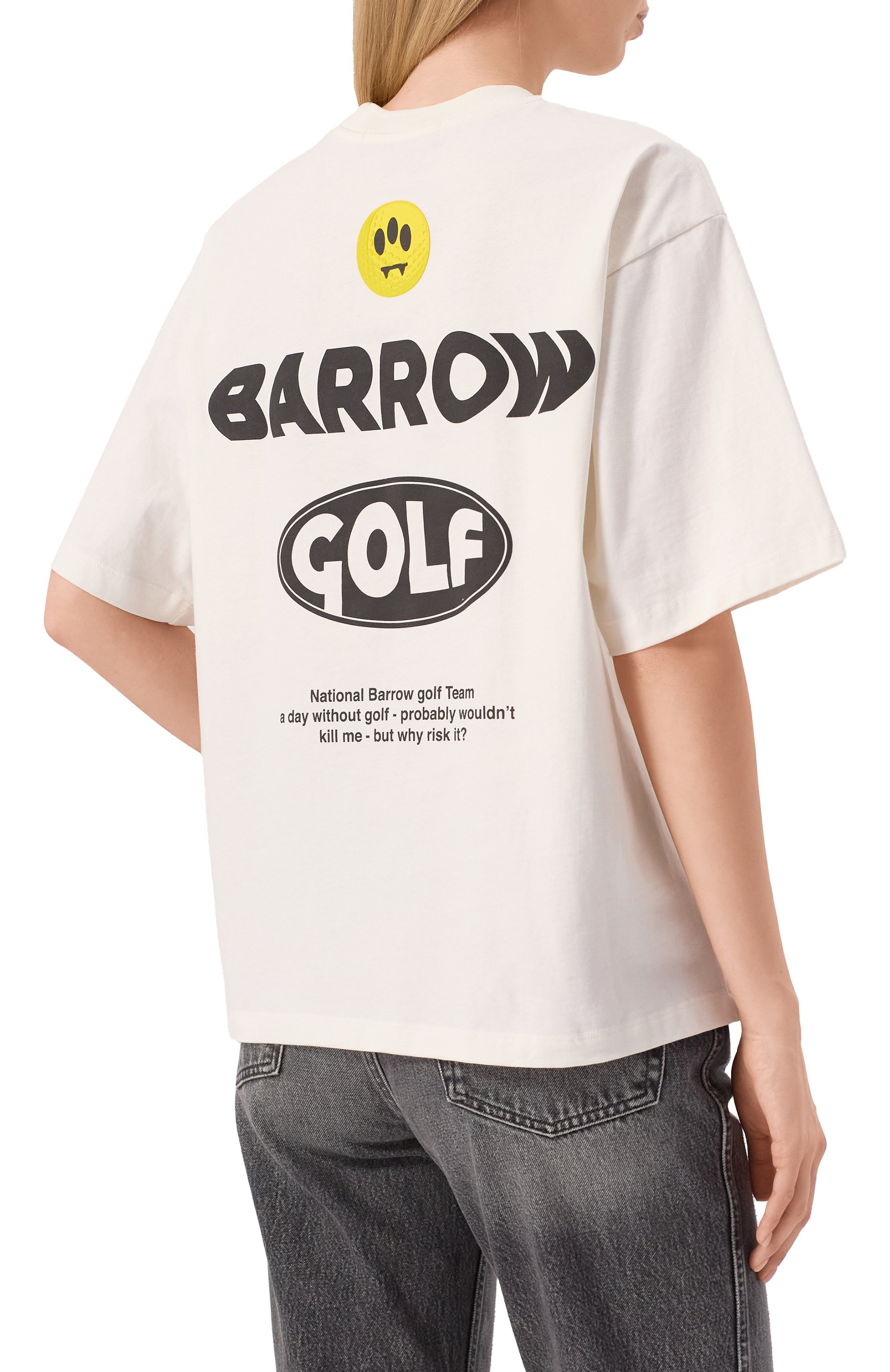 Хлопковая футболка BARROW, арт. S5BWW0TH010, фото 4