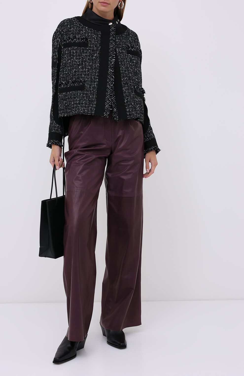 Кожаные брюки MASLOV, арт. BR101, фото 2