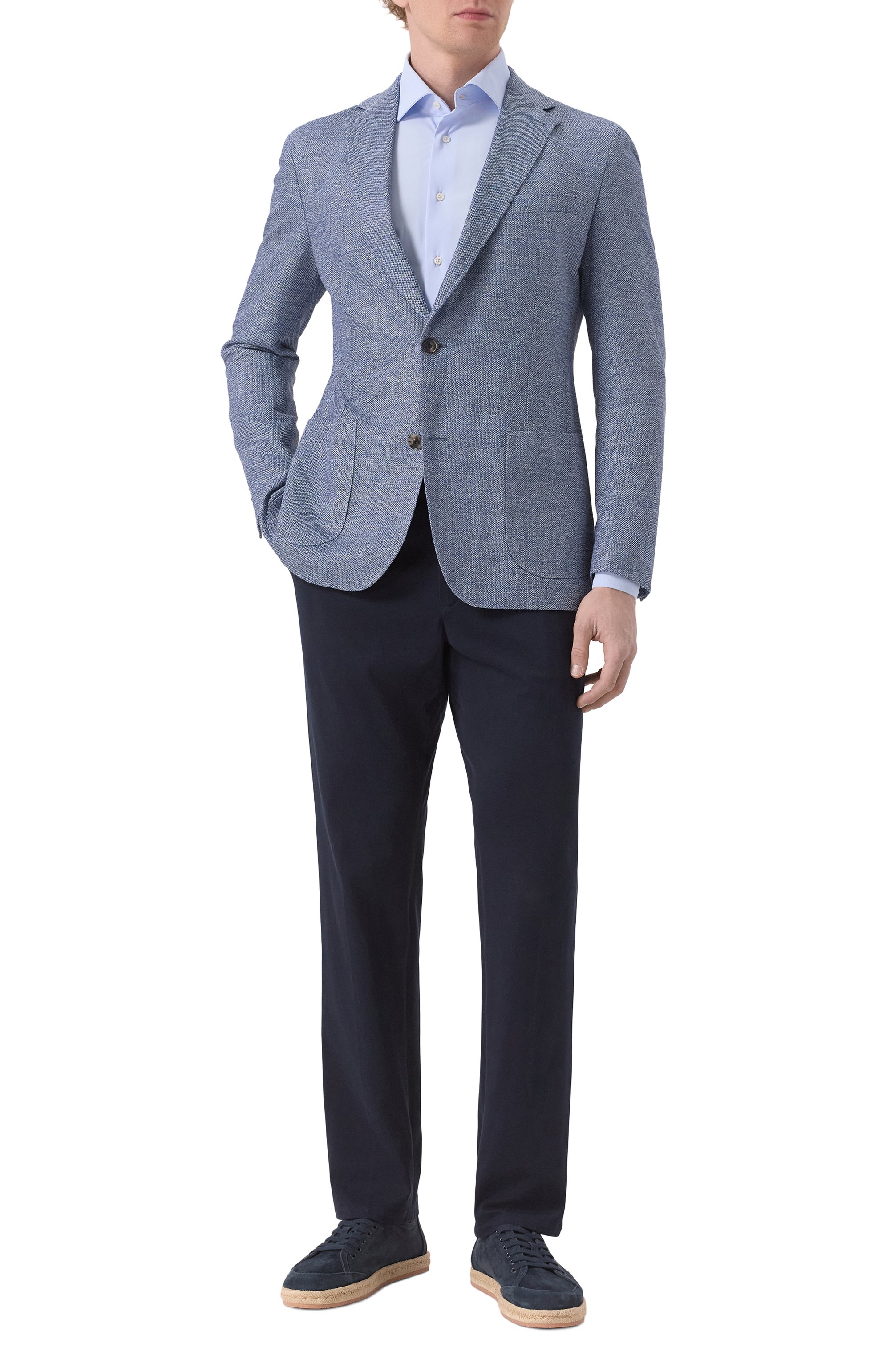 Пиджак изо льна и хлопка WINDSOR, арт. 13 GIR0-J35 10009038 02/30046378, фото 2