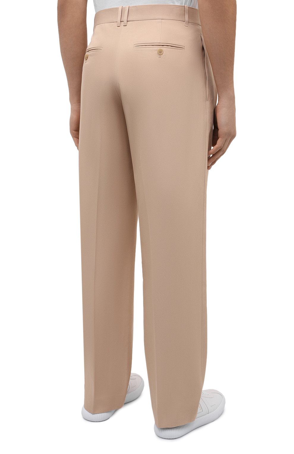 Брюки из шелка и хлопка THE ROW, арт. 282W2108, фото 4