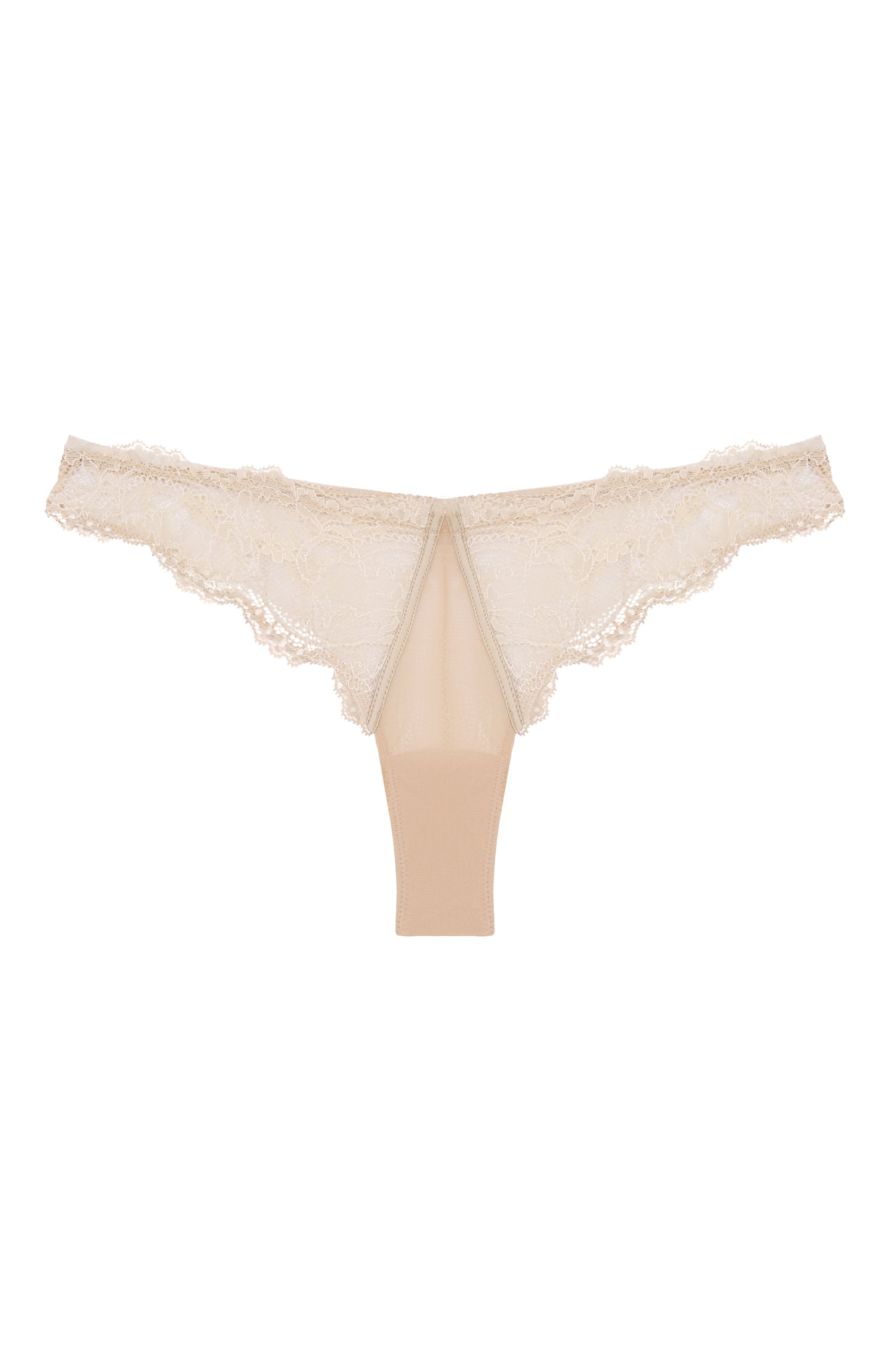 Трусы-бразилиана C.ALLA бежевого цвета по цене 14900 руб., арт. CL0362 MU, фото 1 Трусы-бразилиана C.ALLA, арт. CL0362 MU, фото 1