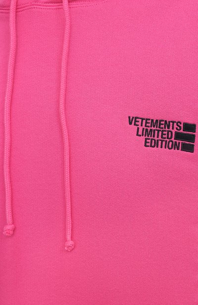 Хлопковое худи VETEMENTS, арт. UE51TR730P 1604/W, фото 5