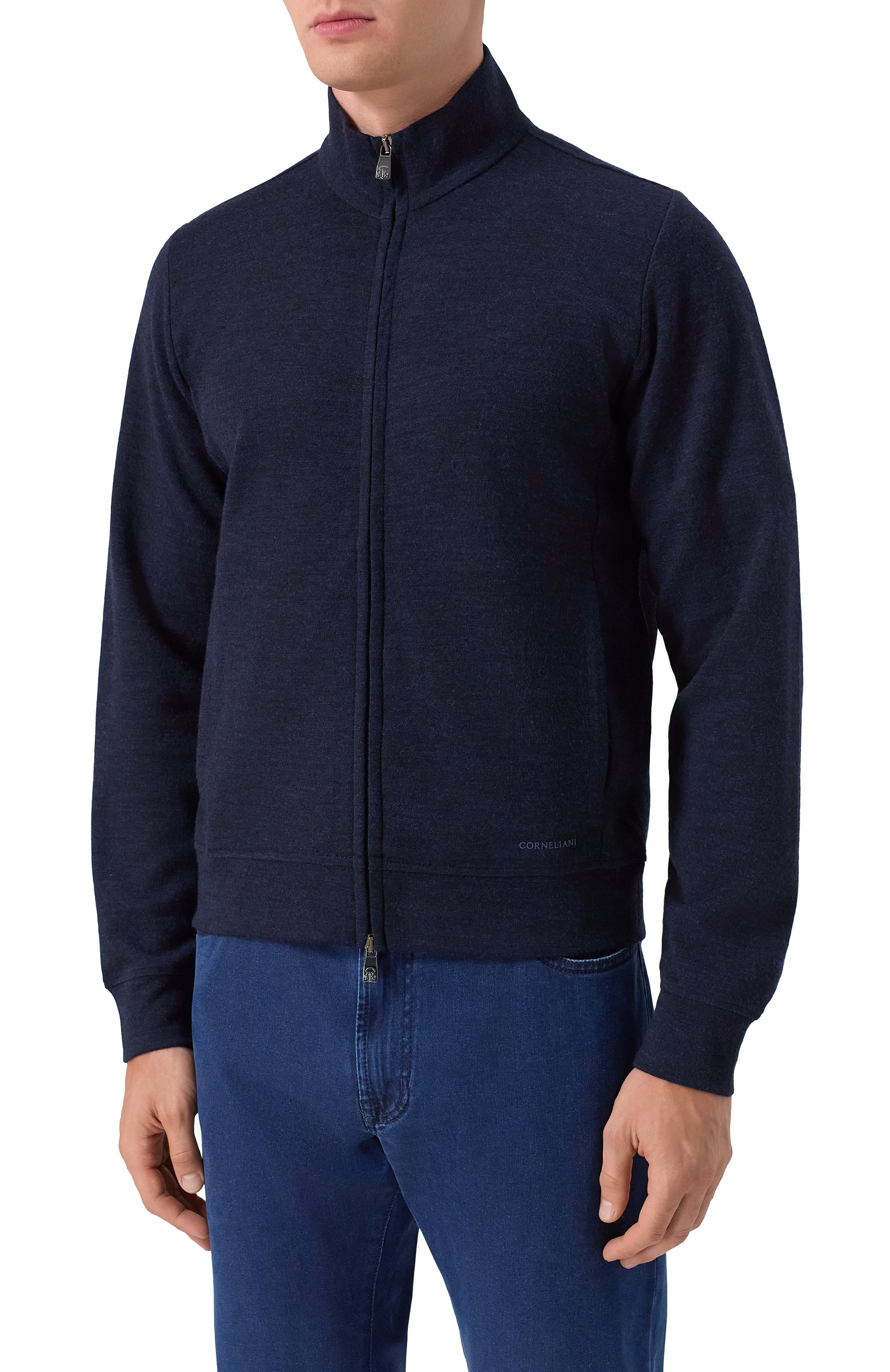 Кардиган из шерсти и хло�пка CORNELIANI, арт. 26G566-2625016, фото 3