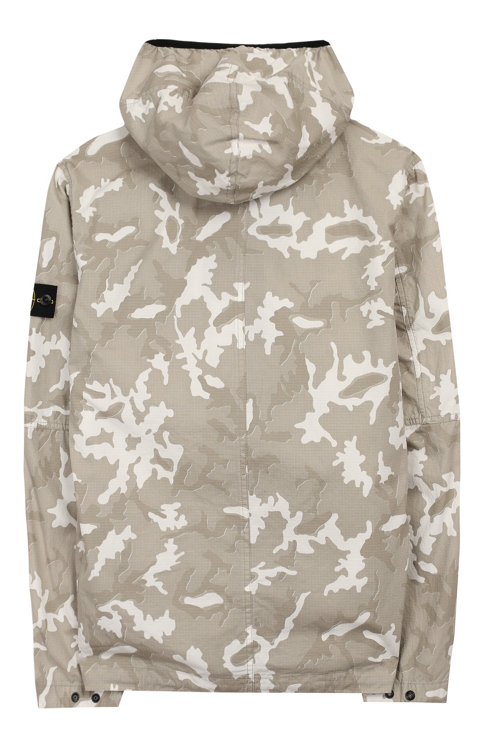 Ветровка с капюшоном STONE ISLAND хаки цвета по цене 62850 руб., арт. 721641337/14, фото 2 Ветровка с капюшоном STONE ISLAND, арт. 721641337/14, фото 2