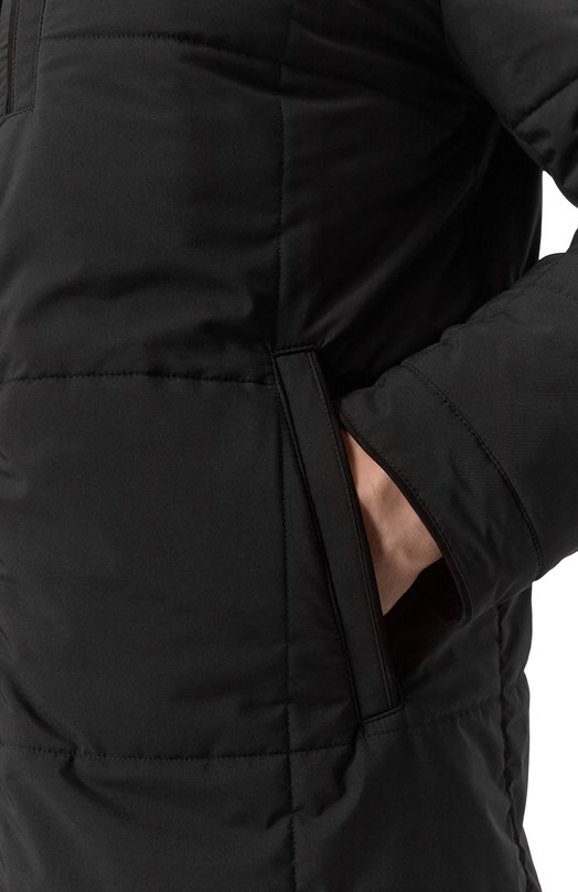 Куртка с воротником из норки MVST 53453/BIG SIZE/0LMETEX AMEDE0 Чёрный  53453/BIG SIZE/0LMETEX AMEDE0 Фото 5