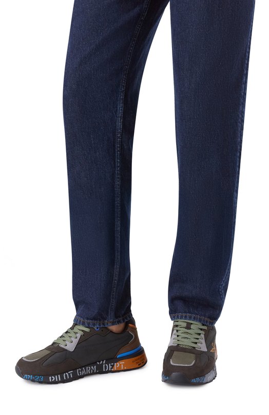 Комбинированные кроссовки Aeronautica Militare SC0276UCT03380 Чёрный  SC0276UCT03380 Фото 3