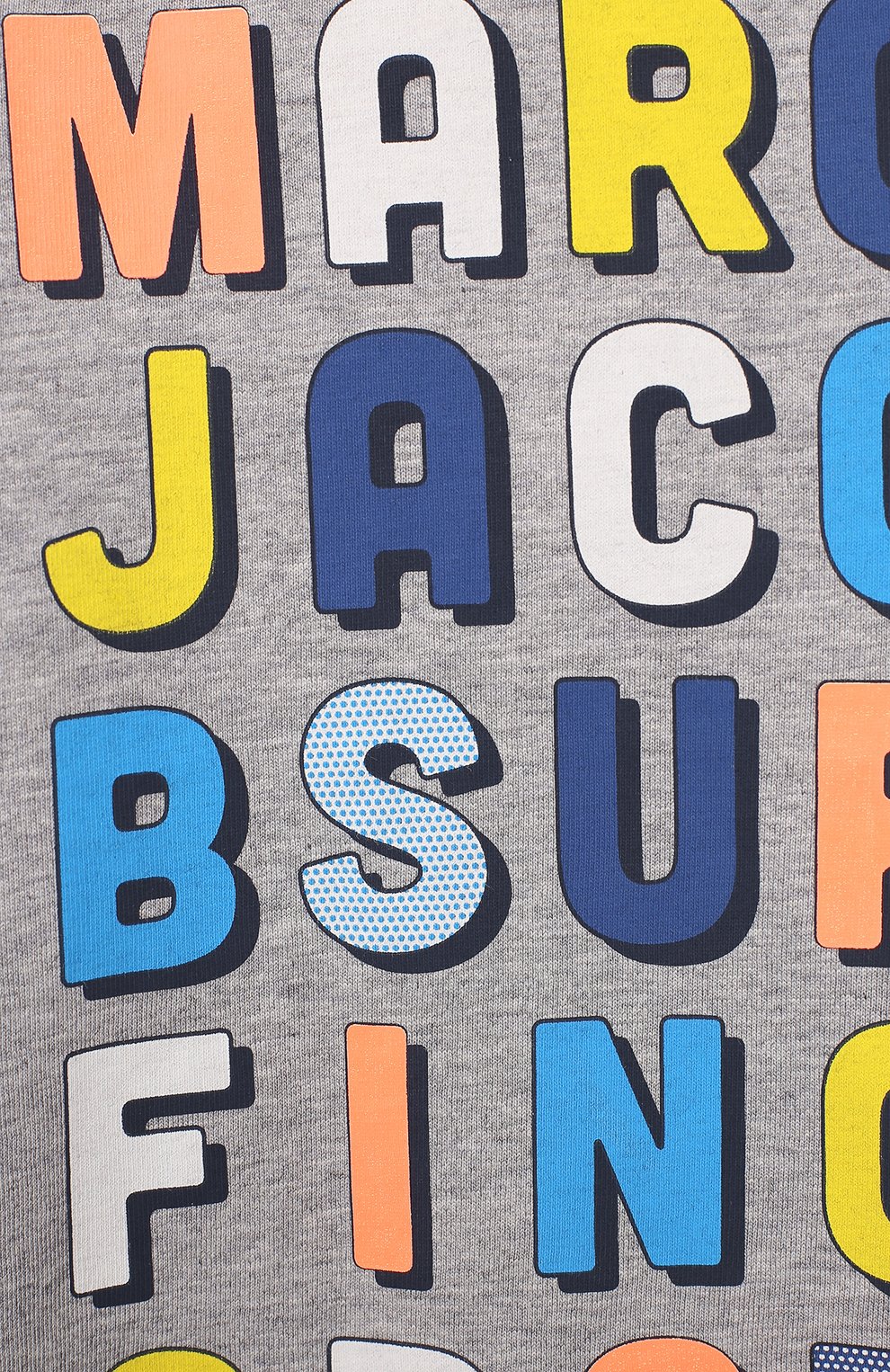 Хлопковая футболка MARC JACOBS (THE), арт. W05256/6M-18M, фото 3