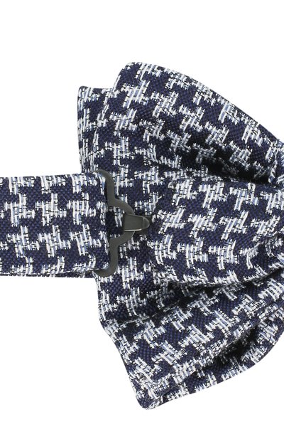 Галстук-бабочка из смеси шелка и льна TOM FORD, арт. 3TF66/4CH, фото 3