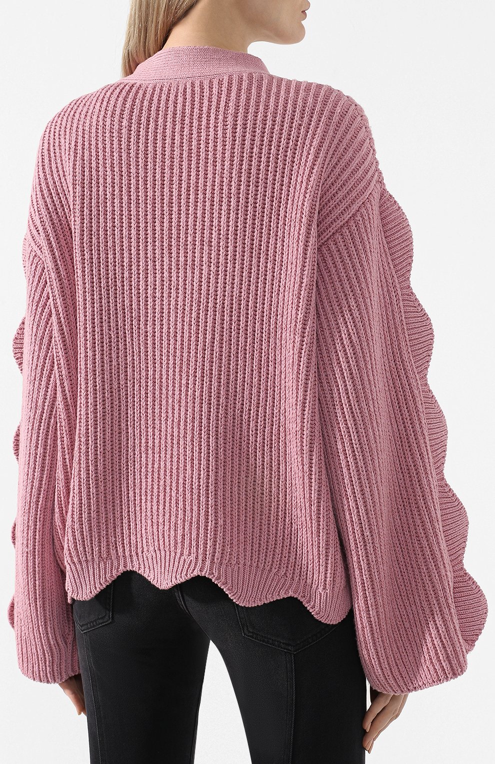 Кардиган из смеси хлопка и шерсти STELLA MCCARTNEY, арт. 552825/S1971, фото 4