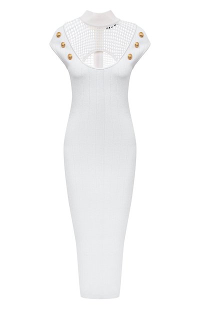 Платье из вискозы BALMAIN, арт. AF0RK025KE17, фото 1