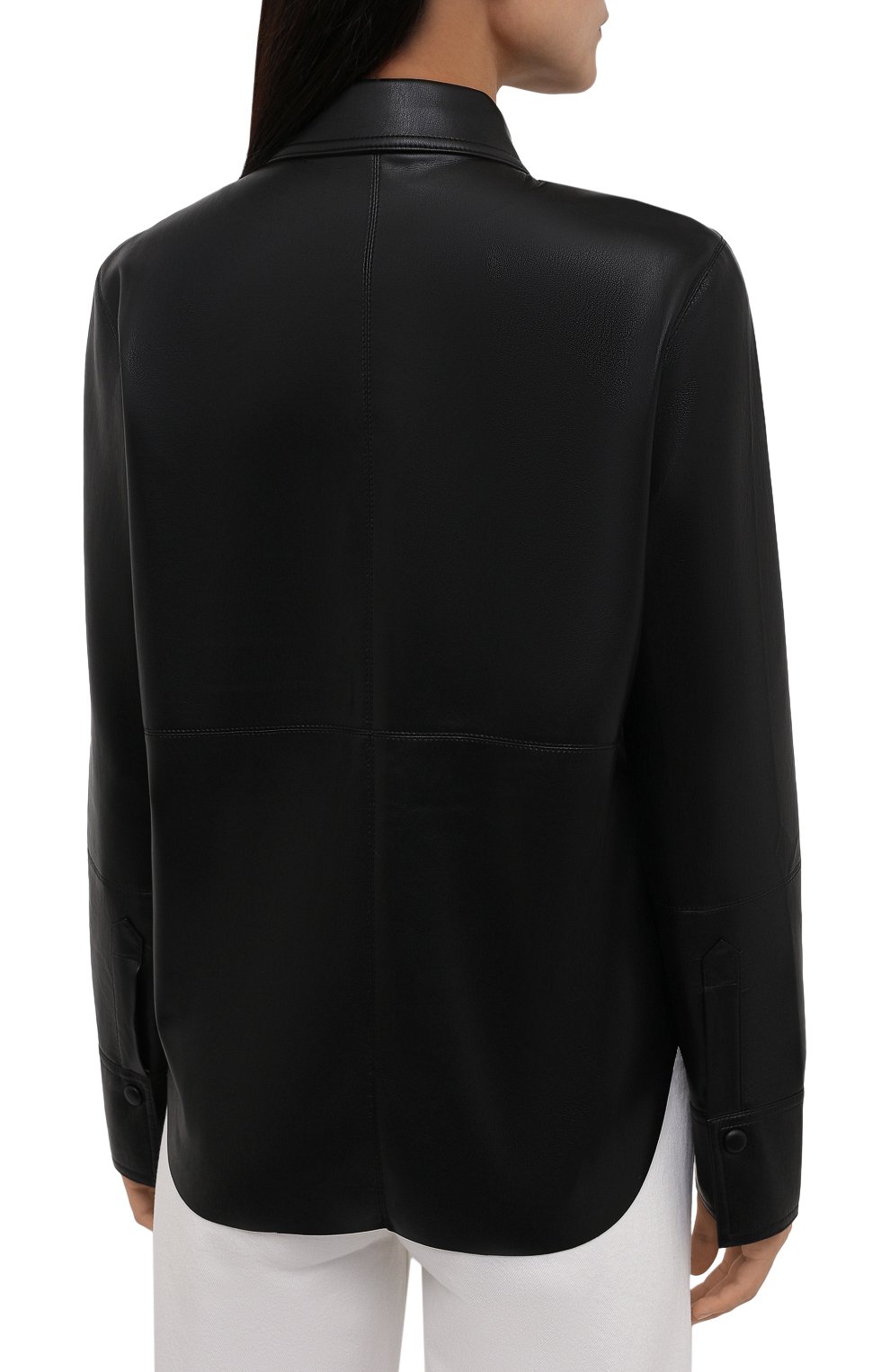 Рубашка из экокожи NANUSHKA, арт. NW20CRSH02299, фото 4