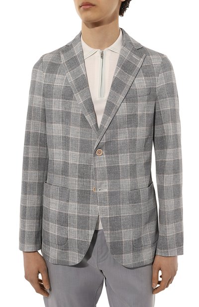 Хлопковый пиджак CIRCOLO 1901, арт. CN3911, фото 3