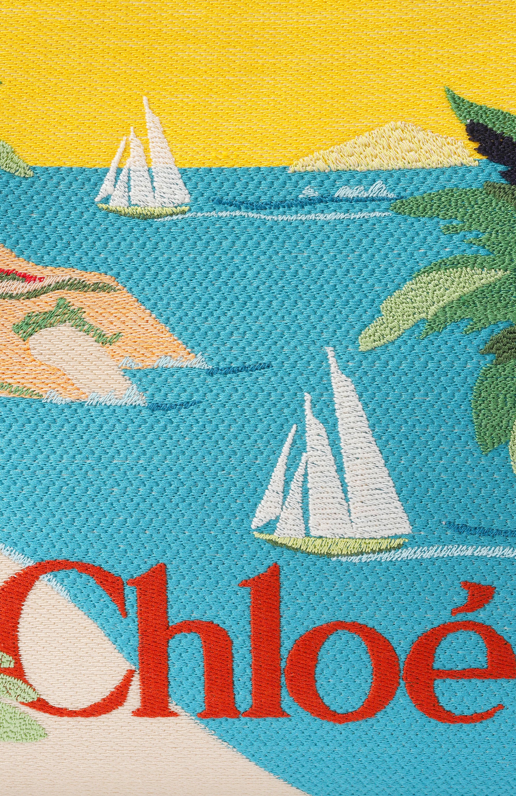 Сумка-тоут chloé soleil CHLOÉ разноцветного цвета по цене 284500 руб., арт. CH26AS684S32, фото 6 Сумка-тоут chloé soleil CHLOÉ, арт. CH26AS684S32, фото 6