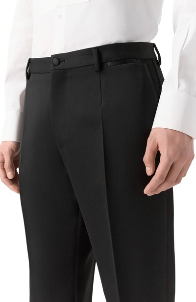 Шерстяные брюки DOLCE & GABBANA, арт. GP0F3T/FU28P, фото 5